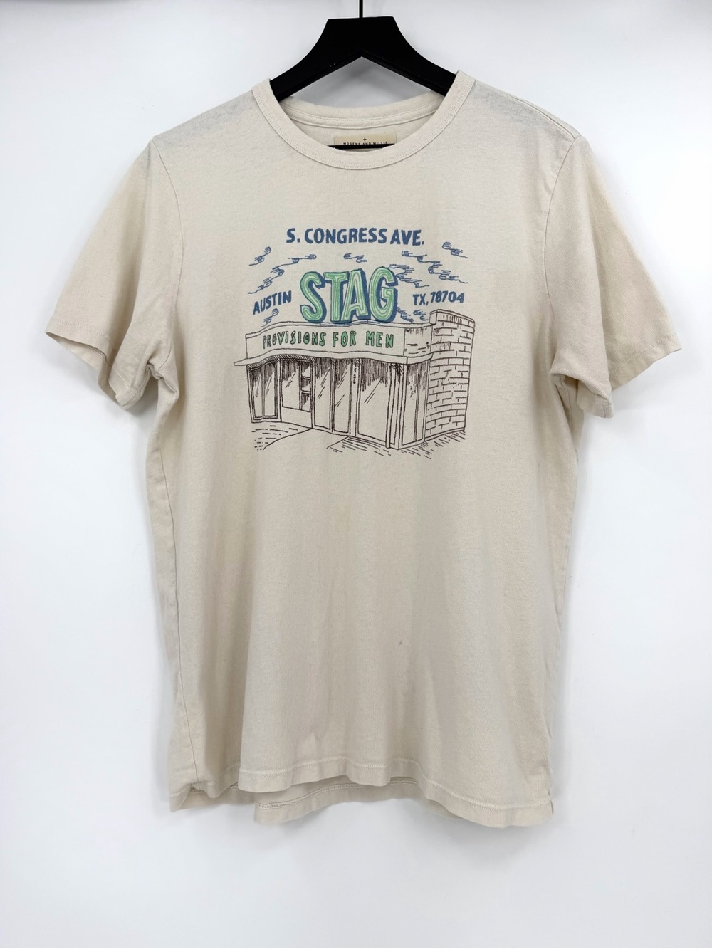 IMOGENE + WILLIE Graphic Tee Cream L